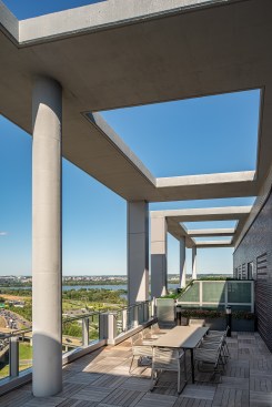 Roof terrace