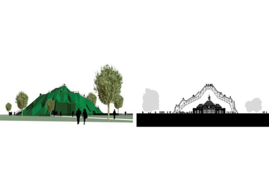 2004+Serpentine+Gallery+Pavilion+proposal%2c+by+MVRDV