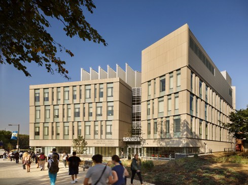 Exterior, Papadakis Integrated Sciences Building