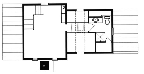 renovated second floor