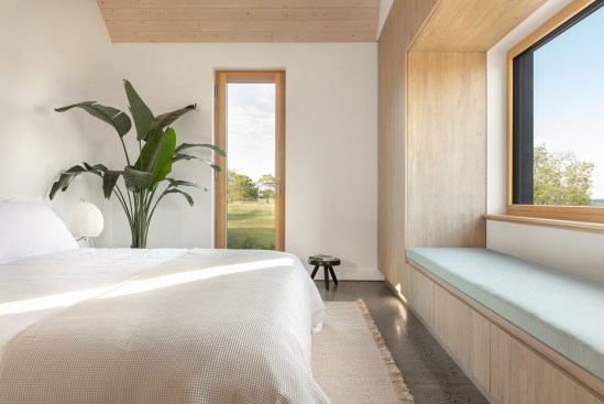 The master bedroom.