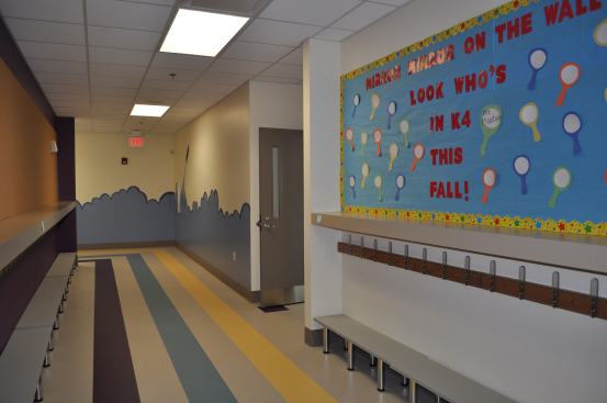 School hallway