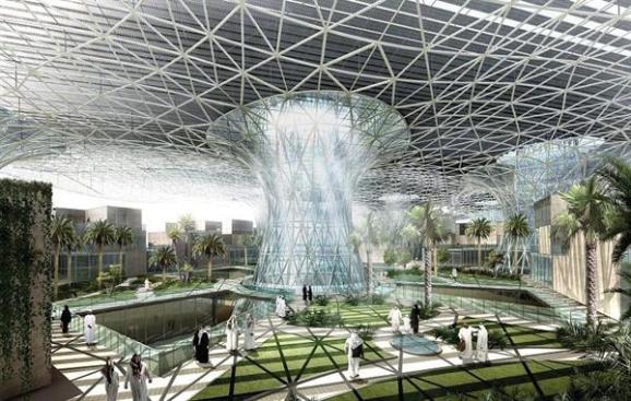 Ninety-eight percent of construction waste from Masdar City, near Abu Dhabi, will be diverted from landfills.