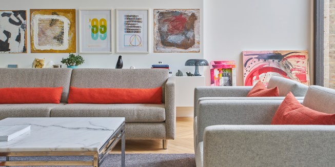 Home living room.