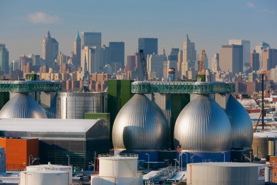 Newtown Creek Wastewater Treatment Plant, New York, completed 2017.