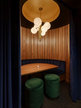 Booth Seating, AAmp Studio, Death & Company DC