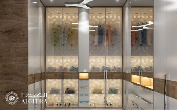 Dressing room closet design