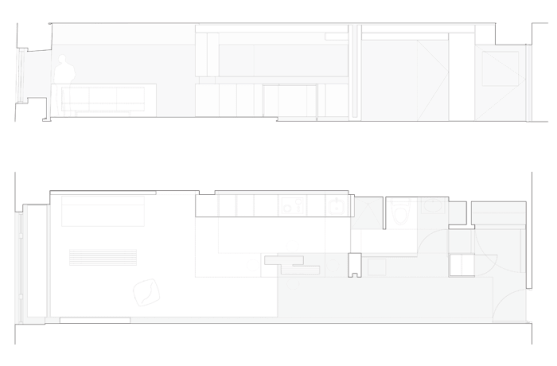 Unit elevation and plan