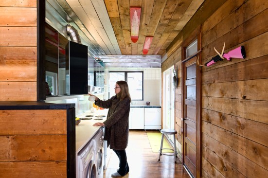 linear kitchen