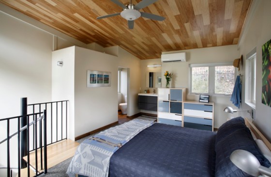 2nd floor interior of Treehouse.