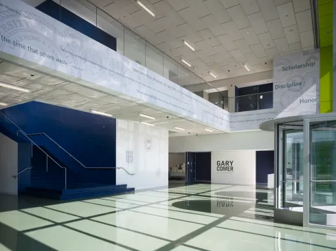 Interior, lobby