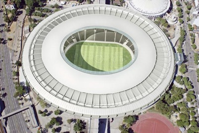 Rendering of Maracana Stadium in Rio de Janeiro, which will be completely renovated by 2014.