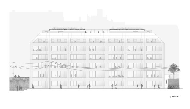East elevation.