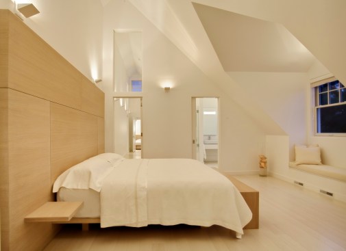 Bedroom at night
