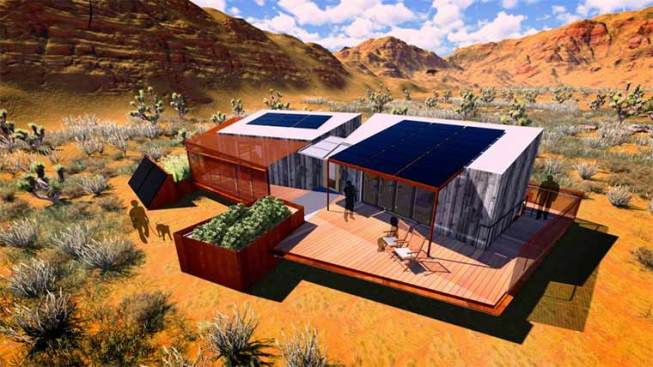 Aerial rendering.
