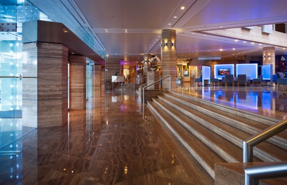 lobby looking to front desk and concierge