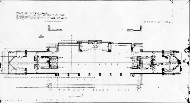 Banff Pavilion plan