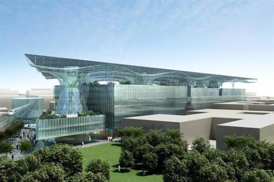 Among the sustainable goals of Masdar City, designed by Foster Partners, is carbon-neutral operation.