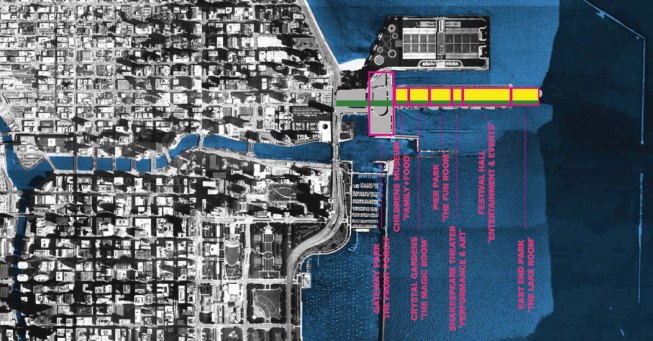 Site plan of rooms.
