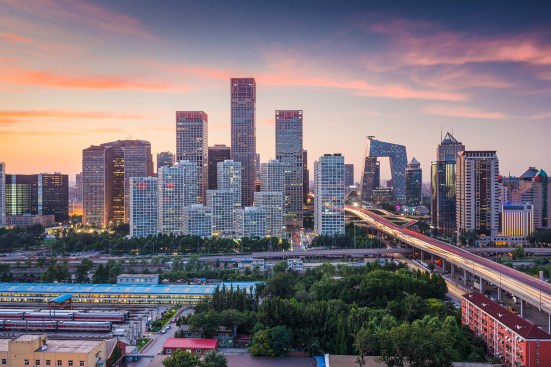 Beijing skyline