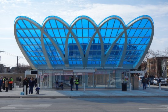 Belmont Gateway Canopy-Chicago Transit Authority