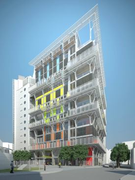 Winner, Innovation in Building: Cancer Treatment Center for Guy's and St Thomas' Hospitals, in London, by Rogers Stirk Harbour + Partners