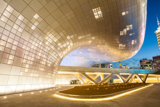 Dongdaemun Design Plaza. Seoul, South Korea