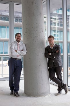 Terra president David Martin and Bjarke Ingels, founding principal of Bjarke Ingels Group (BIG)