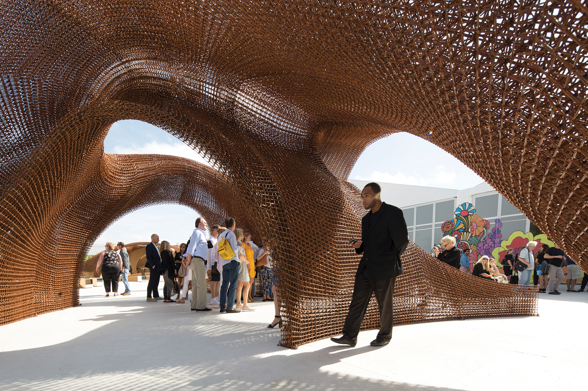 Design Miami Pavilions, by SHop Architects in collaboration with Branch Technology and Oakridge National Labs