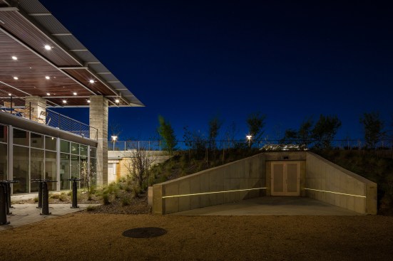 Cistern entrance