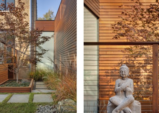 Landscaping and spiritual accents