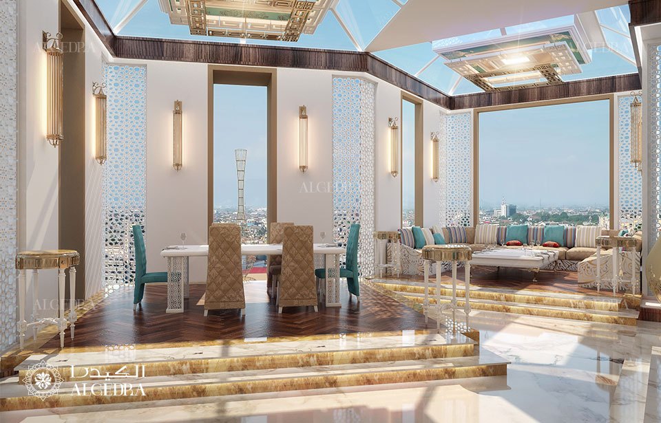 High end Arabic restaurant interior design - Architect Magazine
