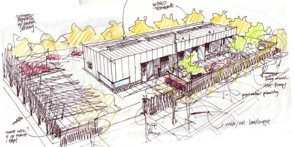 Aerial sketch