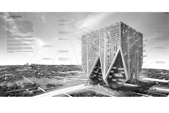 Car+and+Shell+-+Second+Place%2c+2014+eVolo+Skyscrapers+Competition