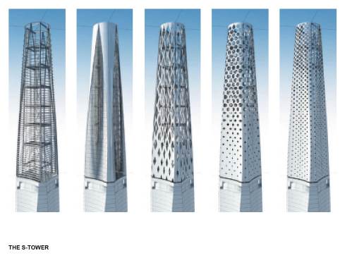 Tower skin studies