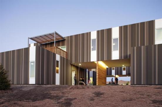The entire project is designed to let breezes sweep through and provide cross-ventilation.