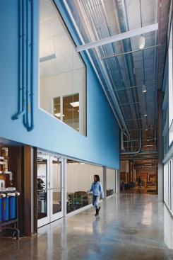 The expansion of the Posty Cards factory in Kansas City, Mo., doubled the facility's footprint but increased the energy consumption by only 5 percent.