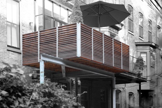 Deck View at Rear