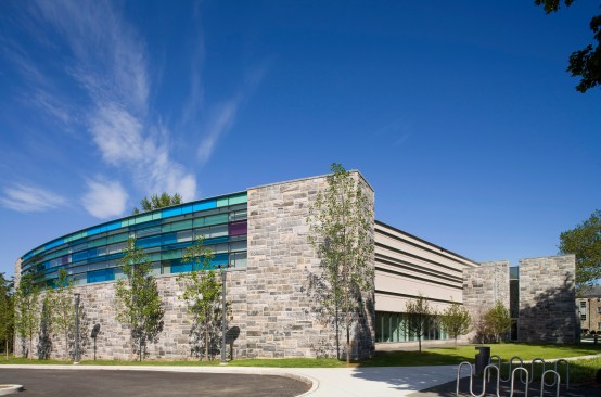 View+of+exterior+of+gymnasium