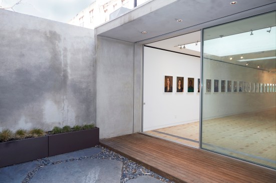 Rear patio