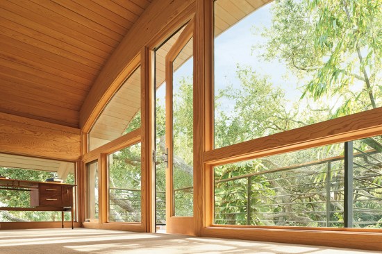 
  This
  “house in the trees” design was intended to invoke organic architecture that
  is influenced by and reflective of its site. Designers were inspired to
  preserve the oak hammock on the site, and to follow the homeowner’s mandate
  “Respect the land, and the rest will follow.”&nbsp;