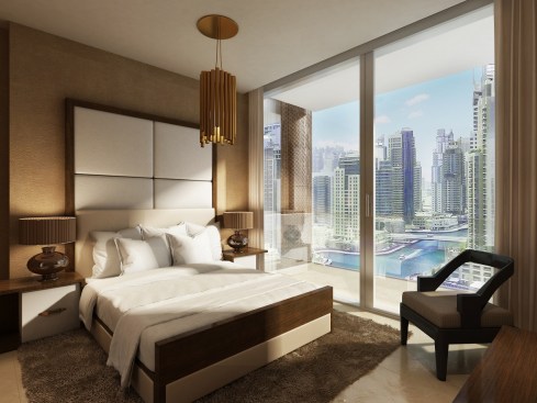 The Residences at Marina Gate, Dubai, UAE, by Aedas