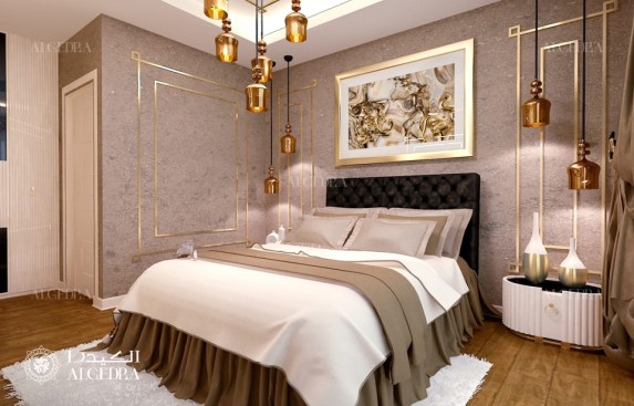 Small villa bedroom design