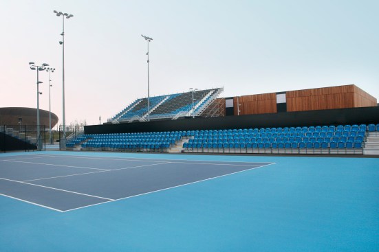 Outer courts.