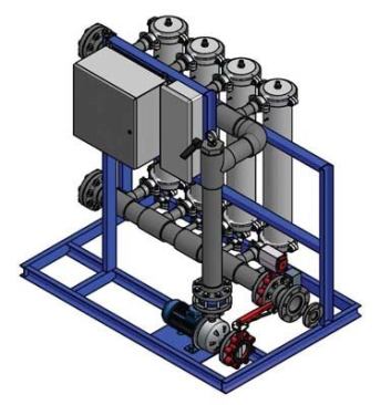 Earthwise Environmental Inc.'s e solution tower cooling program eliminates hazardous chemical treatments and reduces cooling-tower discharge. The system also provides microbiological and corrosion control. After-use water contains no chemical impurities; it can be collected and reused for irrigation. Piping installation and a small operating footprint allow the system to be installed from a skid-mount platform and easily moved if necessary. (630) 475-3070 / www.earthwiseenvironmental.com CIRCLE NO. 80; ecostructure.hotims.com