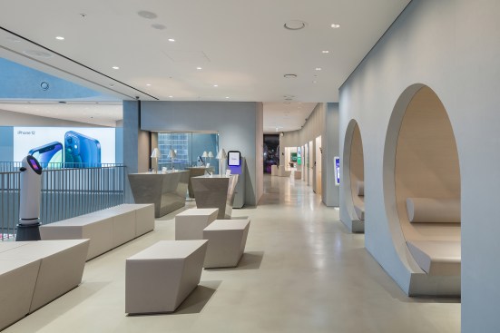 Layers of space collectively inspire new perspective on ICT world.
