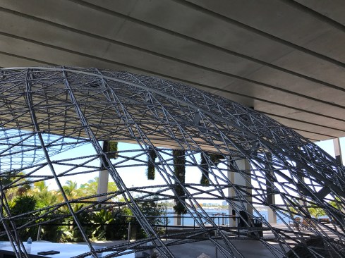 Cucuyo on the terrace of the Pérez Art Museum Miami 