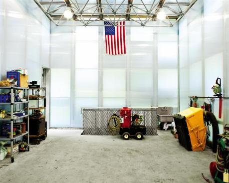 Storage Barn, interior