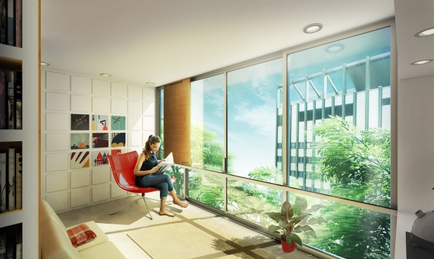 Typical apartment, day. 