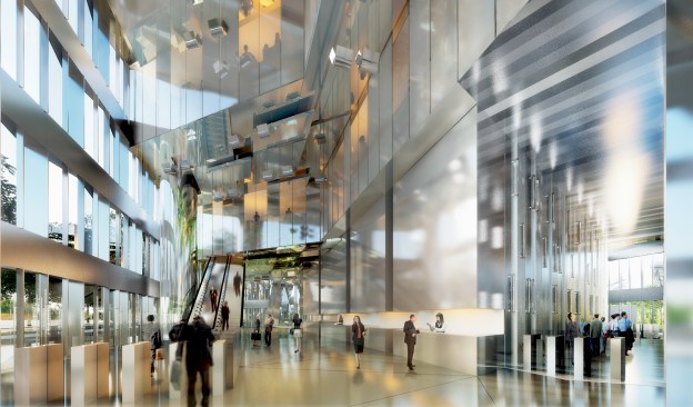 Entrance lobby.
